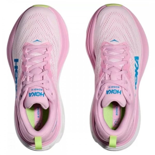 Womens Bondi 8 Running Shoes Pink