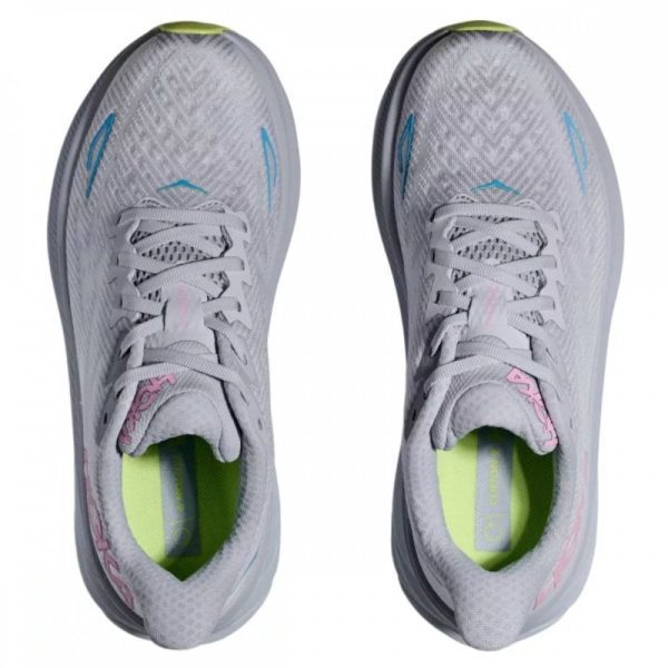 Womens Clifton 9 Running Shoes Grey