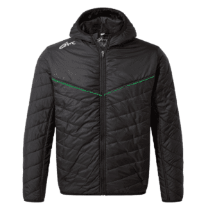 Padded Club Jacket Black/Green