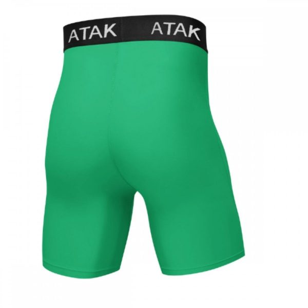 Kids Compression Shorts Green