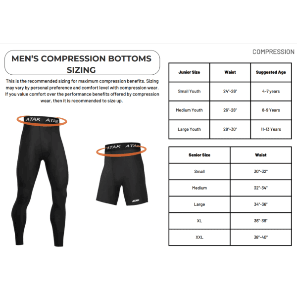 Kids Compression Shorts Blue
