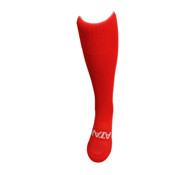 Plain Comfort Fit Football Socks Royal Red
