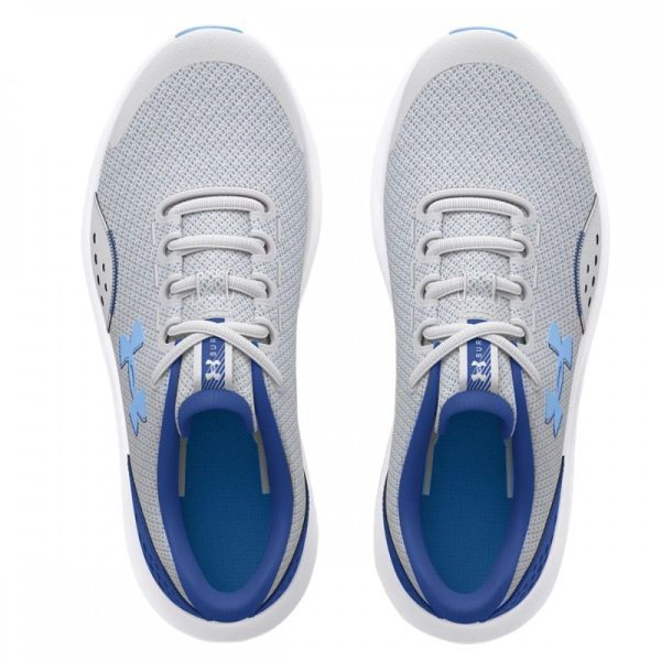 Kids UA Grade School Surge 4 Shoes Grey