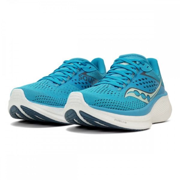 Womens Ride 17 Running Shoes Blue