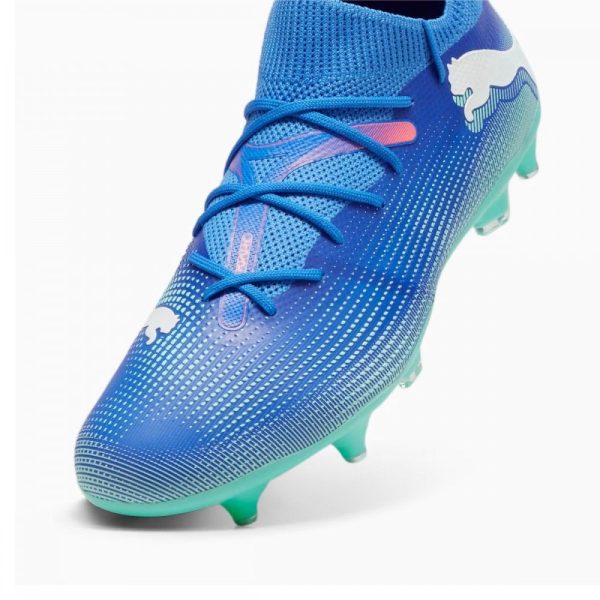 Future 7 Match SG Football Boots Blue