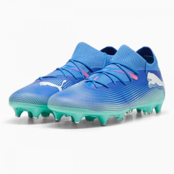 Future 7 Match SG Football Boots Blue