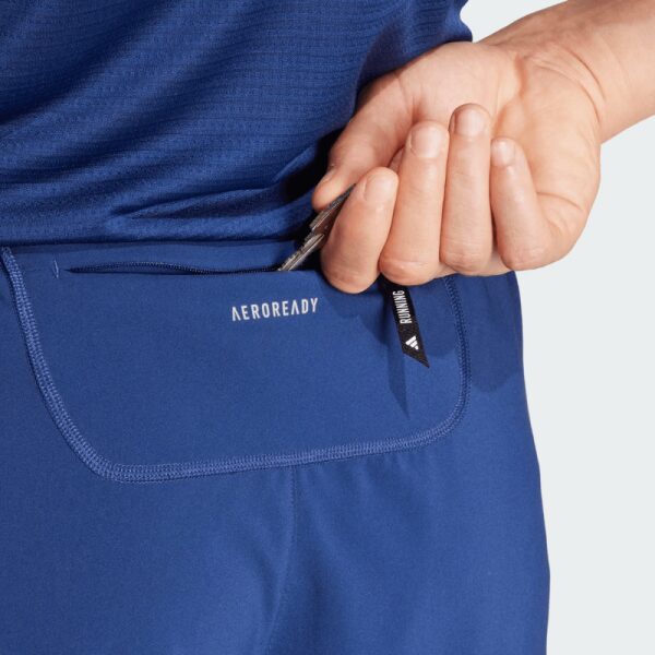 Mens Own the Run Shorts Navy