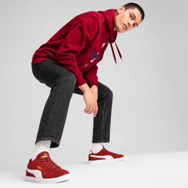 Club II Suede Shoes Red