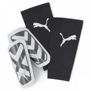 Ultra Light Sleeve Shin guards Black
