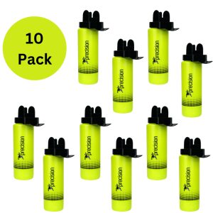 10 Pack Team Hygiene Water Bottle 1Ltr Yellow