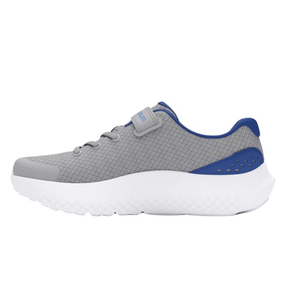 Junior Kids Pre-School UA Surge 4 Shoes Grey