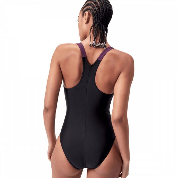 Womens Hyperboom Splice Racerback Swimsuit