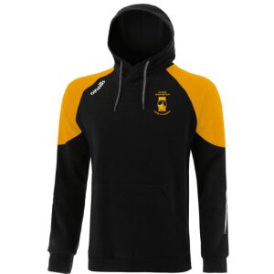 Mens St Eunans GAA Oslo Fleece Pullover Hoodie Black