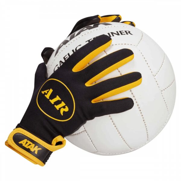 Air Gaelic Gloves Black/Amber