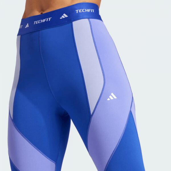 Womens Techfit 7/8 Colorblock Leggings