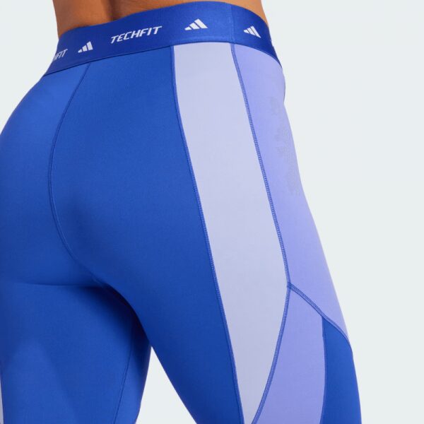Womens Techfit 7/8 Colorblock Leggings