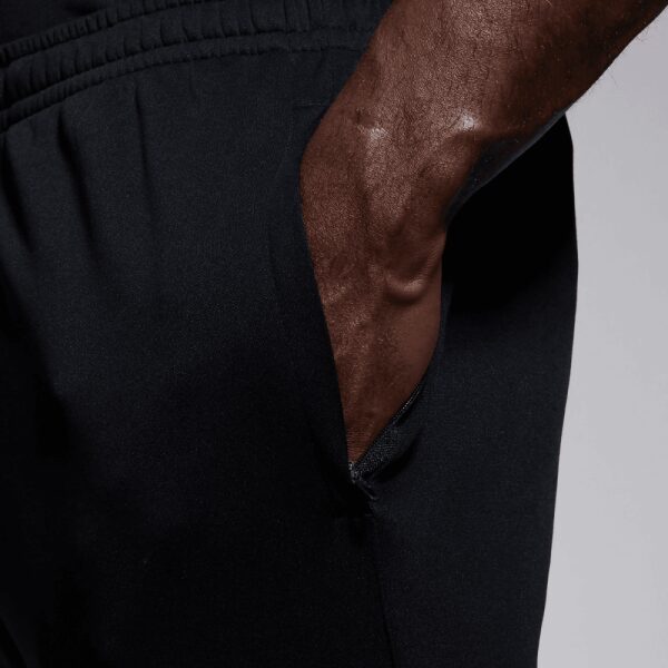 Mens Stretch Tapered Pants Black