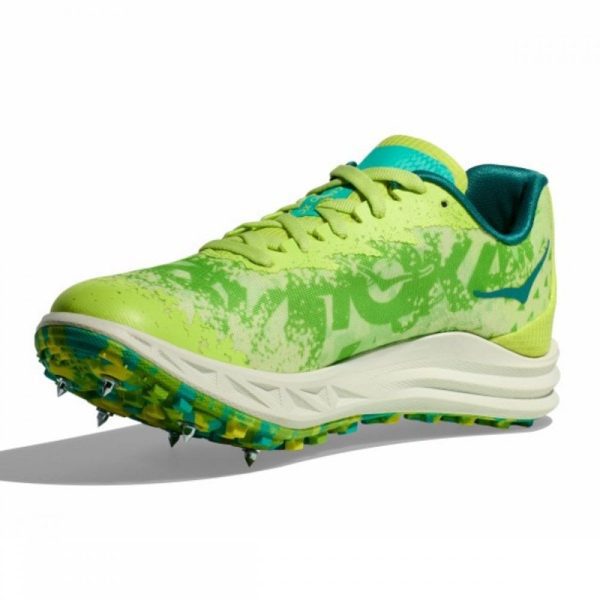 Crescendo XC Unisex Cross County Running Spikes Green