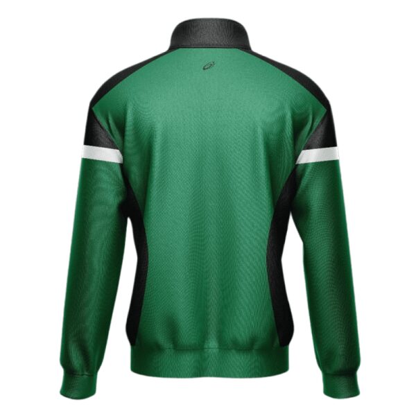 Park Half Zip Top Green