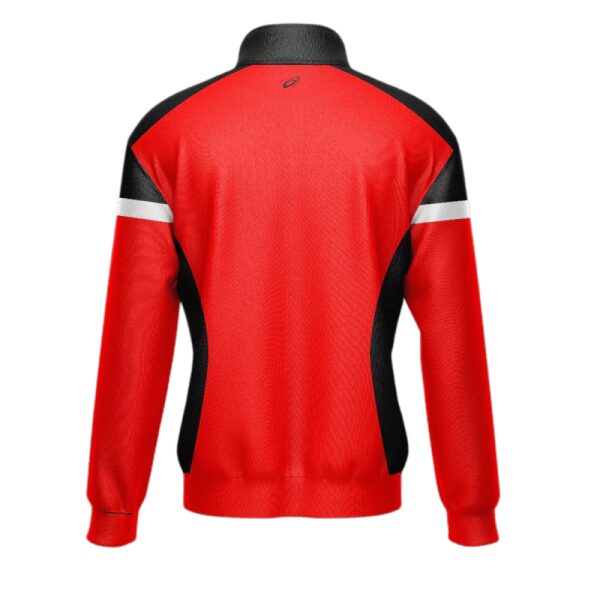 Park Half Zip Top Red