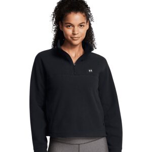 Women's UA Expanse Fleece Half Zip Black