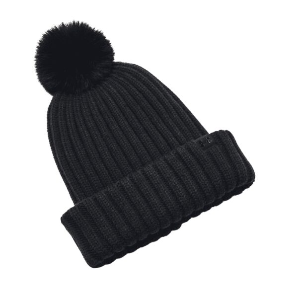 Women’s UA Halftime Pom Beanie Black