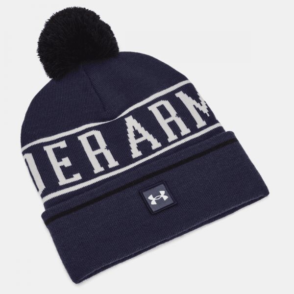 Men’s UA Halftime Pom Beanie Navy
