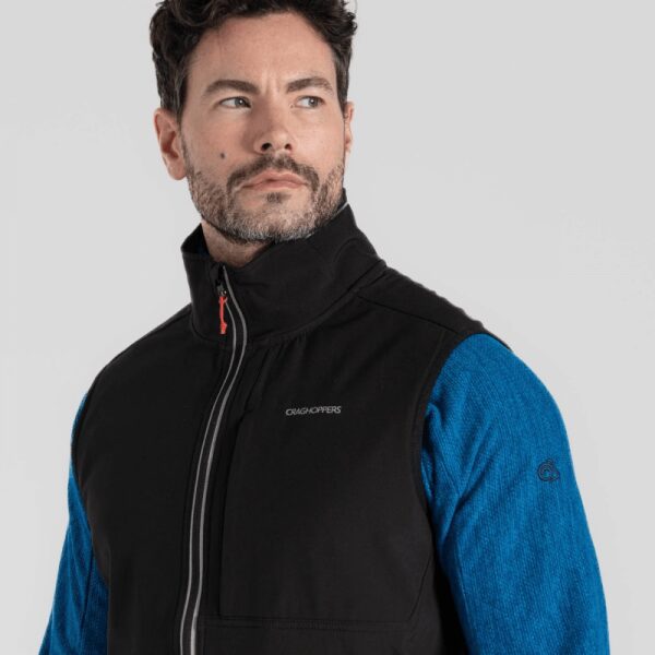 Mens Altis Bodywarmer Softshell Black