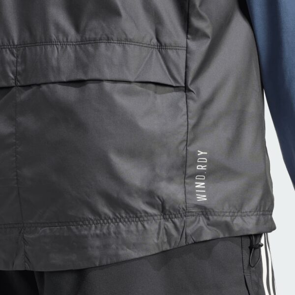 Mens Own the Run Vest Black