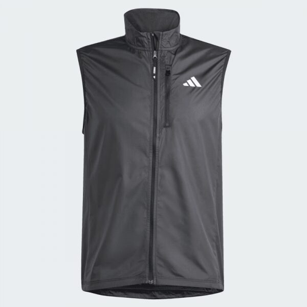 Mens Own the Run Vest Black