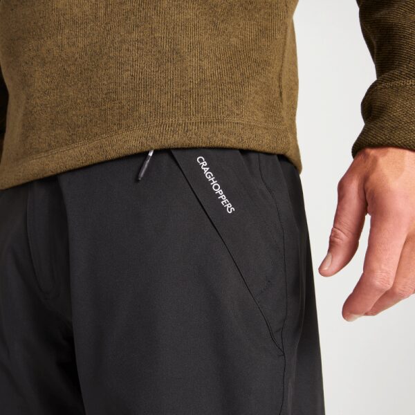 Mens Stefan Waterproof Trousers Black (Long Leg)