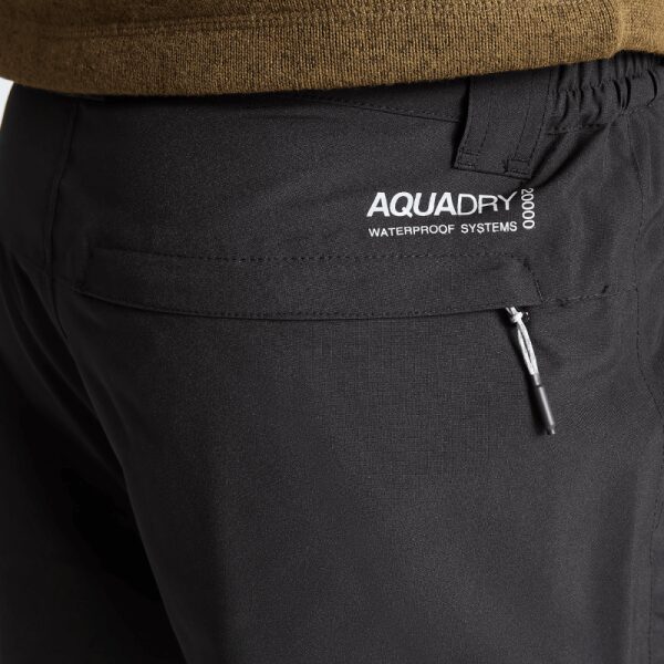 Mens Stefan Waterproof Trousers Black (Long Leg)