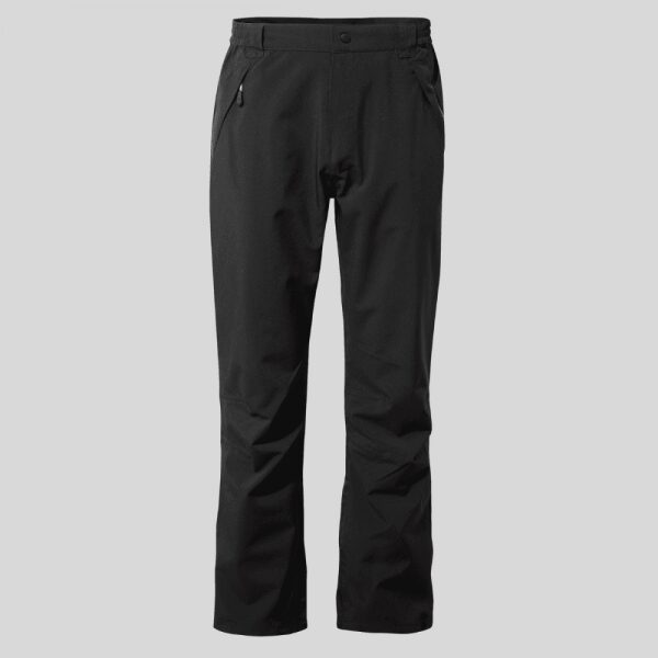 Mens Stefan Waterproof Trousers Black (Long Leg)