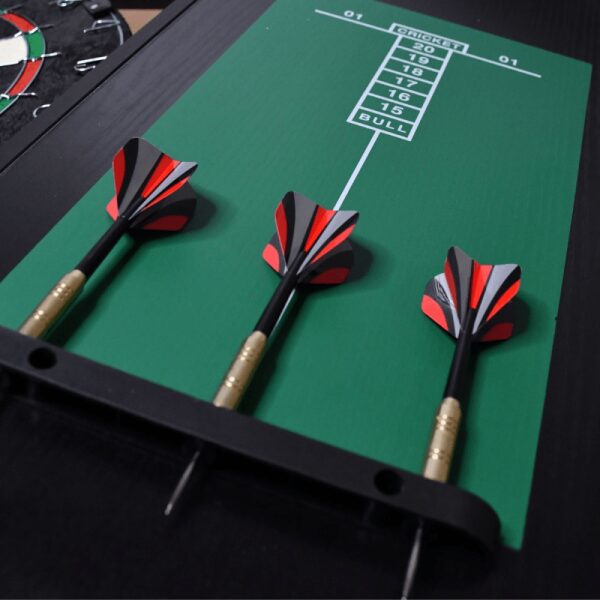 Bristle Dartboard Cabinet Set with Darts