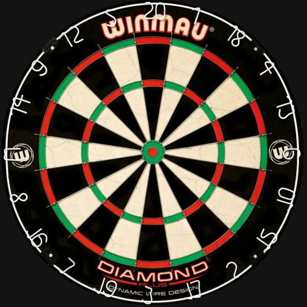 Professional Dart Set includes Diamond Plus Dartboard, Cabinet, 2 Sets of Darts