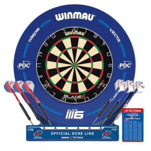 Blade 6 PDC Surround Set - Blue