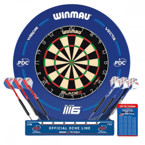 Blade 6 PDC Surround Set – Blue
