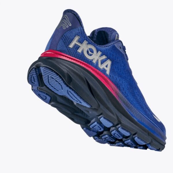 Womens Clifton 9 GTX Running Shoes Blue