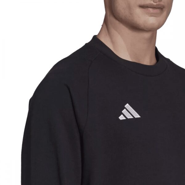 Mens Tiro 23 Crew Top Black