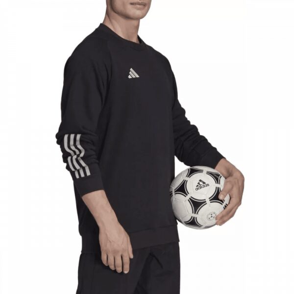 Mens Tiro 23 Crew Top Black