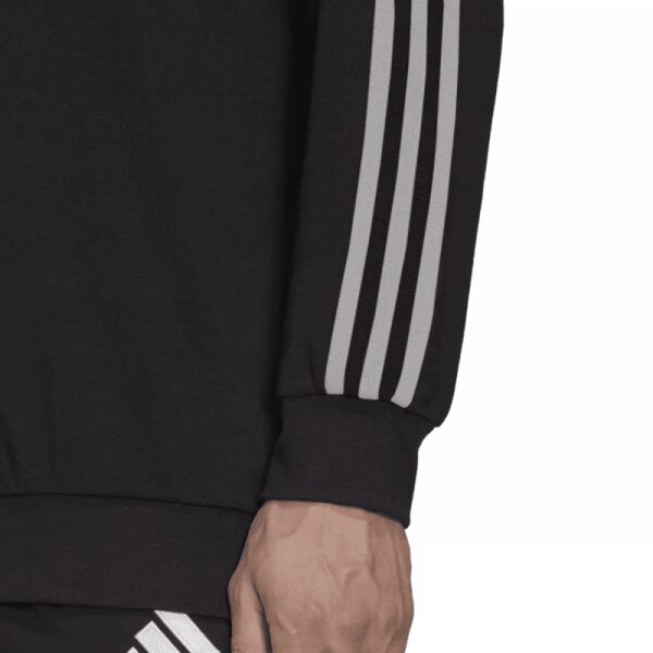 Mens Tiro 23 Crew Top Black