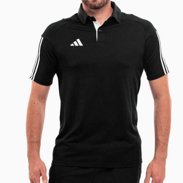 Mens Tiro 23 Polo Black