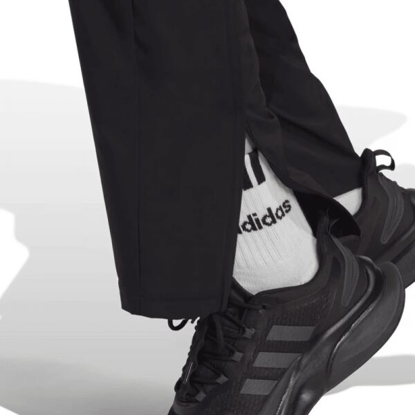 Mens Stanford Open Hem Pants Black (Short Leg)