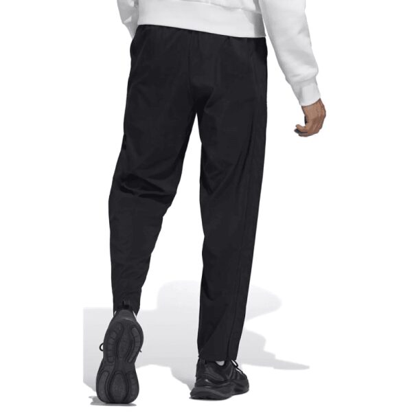 Mens Stanford Open Hem Pants Black (Short Leg)