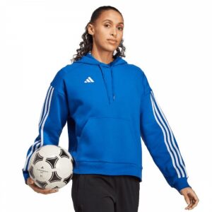 Womens Tiro 23 Hooded sweatshirt Blue