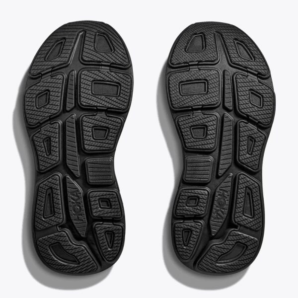 Mens Bondi 9 Running Shoes Black Wide Fit (2E)