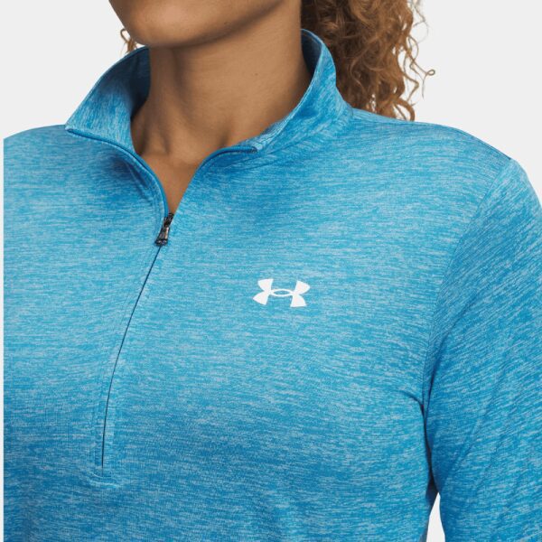 Women’s UA Tech Twist ½ Zip Blue