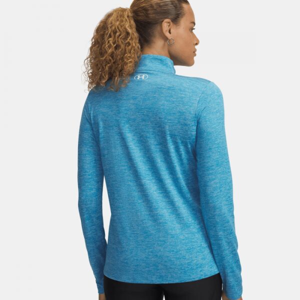 Women’s UA Tech Twist ½ Zip Blue
