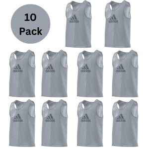Training Bibs Grey 10 Pack