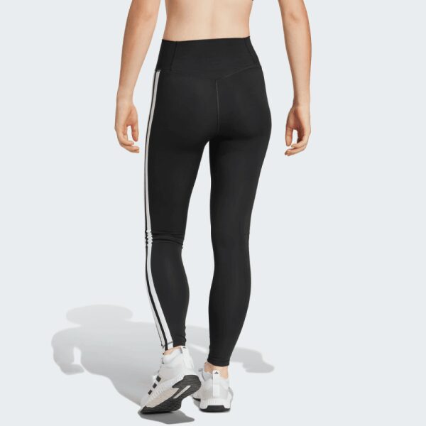Womens Optime Essentials 3-Stripes 7/8 Leggings